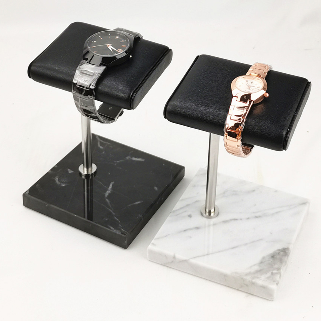 Jewelry Store For Watches - Taşınabilir PU deri ve mermer kol