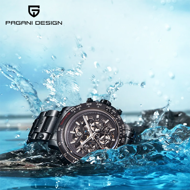 Watch Display Box - PAGANI TASARIM Mekanik Otomatik Saat Aydınlık
