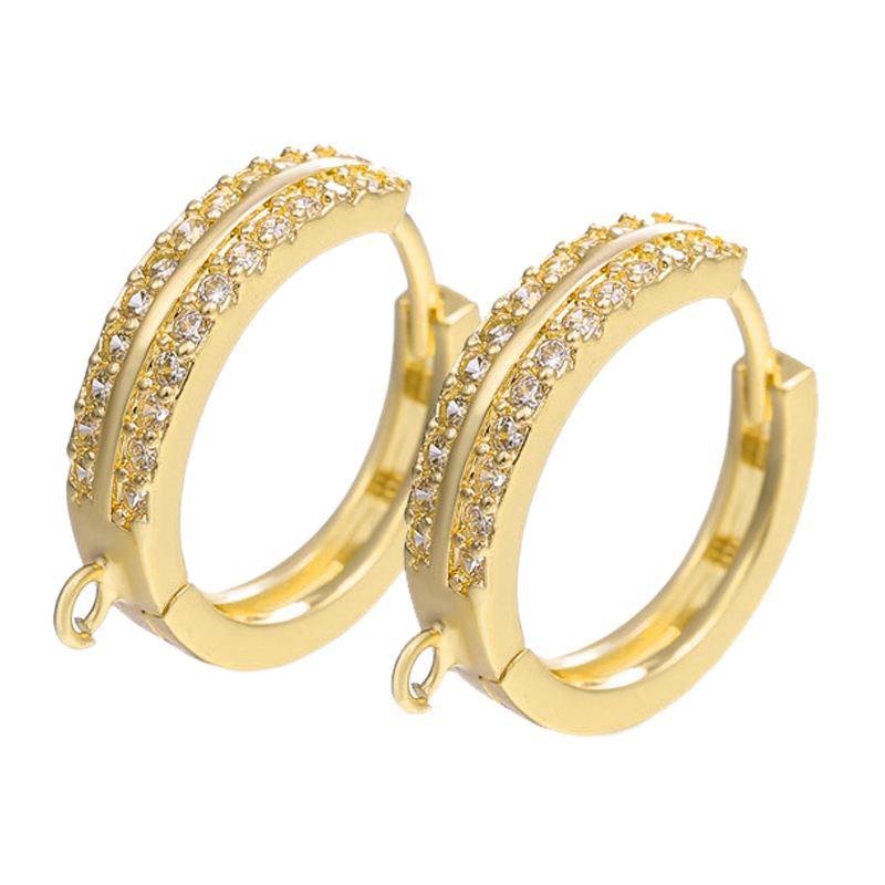 Hoop Earrings - Juya 2 4 adet/grup DIY 18
