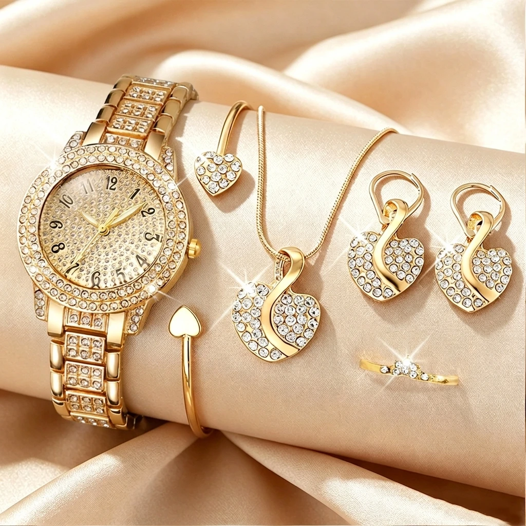 Jewelry Like Watches - 6 adet moda taklidi kadın izle