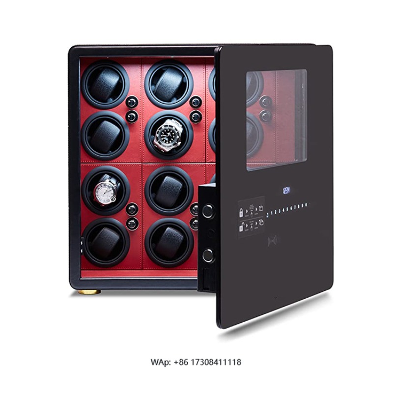 Automatic Watch Winder - Lüks 12 Otomatik Rotorlu ve Mücevher
