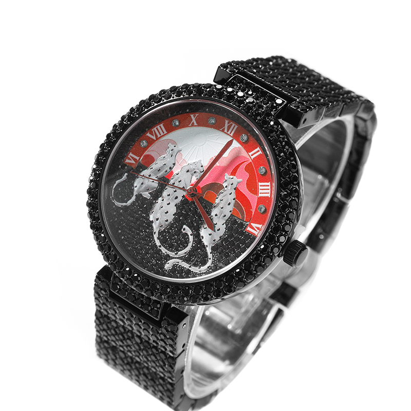 Jewelry Watches Brands - Erkek Saatleri Güneş ve leopar desenli