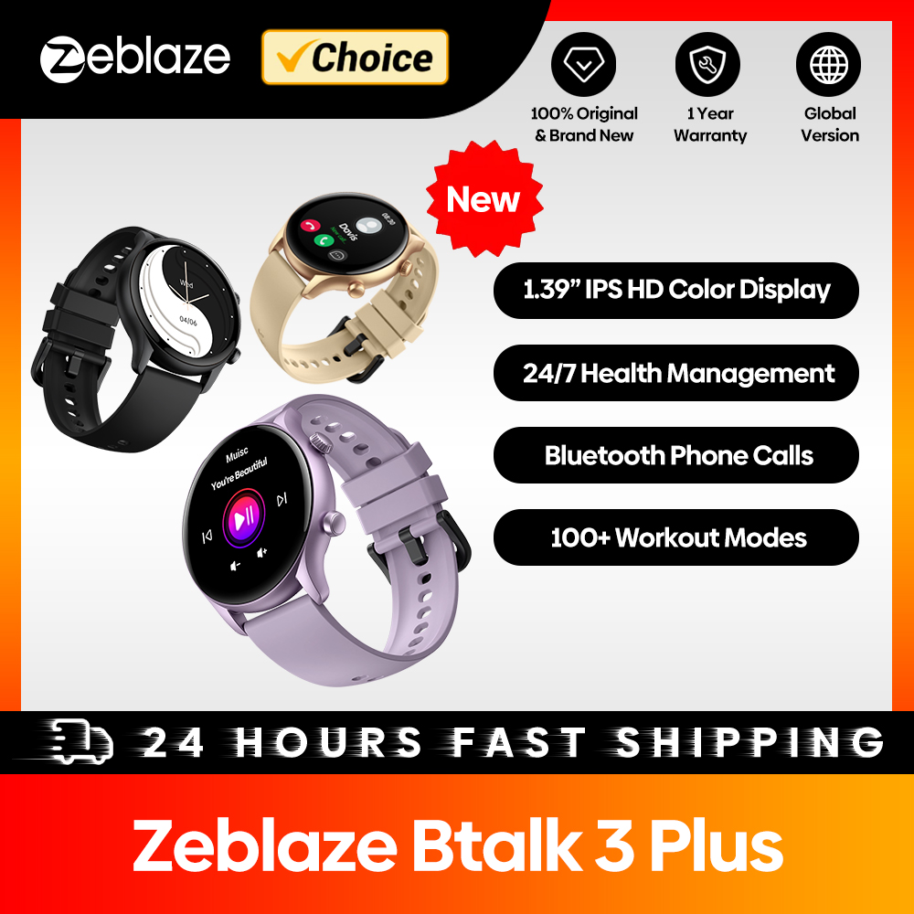 Italian Jewelry Watches - Yeni Zeblaze Btalk 3 Plus Sesli
