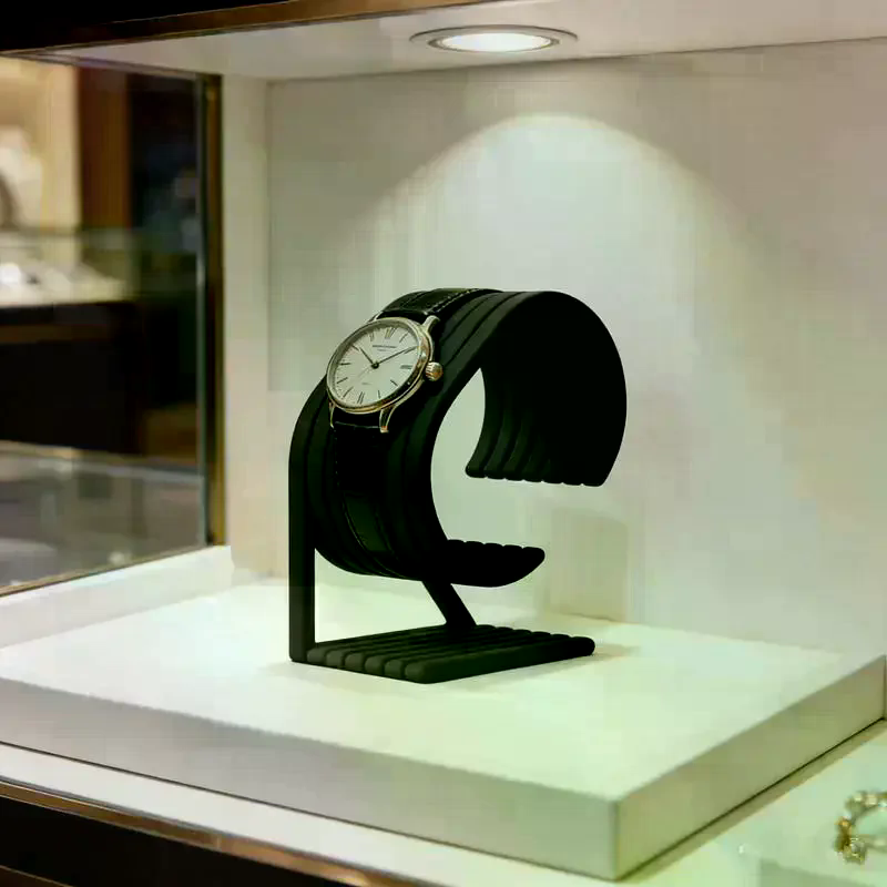 Jewelry Store For Watches - 2 Saatlik Lüks Mermer Saat Standı,
