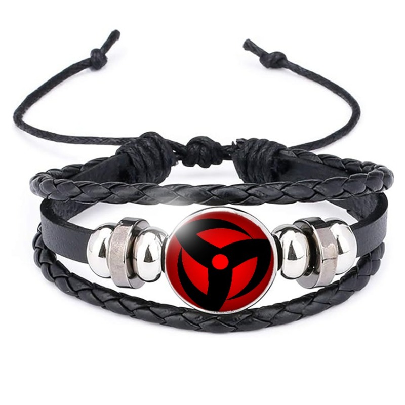 Anime Naruto Snap Örgü Deri Co - Leather Bracelet incelemesi ve fiyatı
