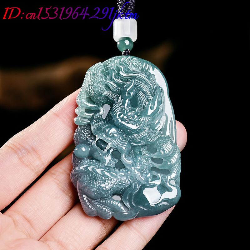 Doğal Birmanya Jadeite Ejderha - Jewelry & Watches Store incelemesi ve fiyatı