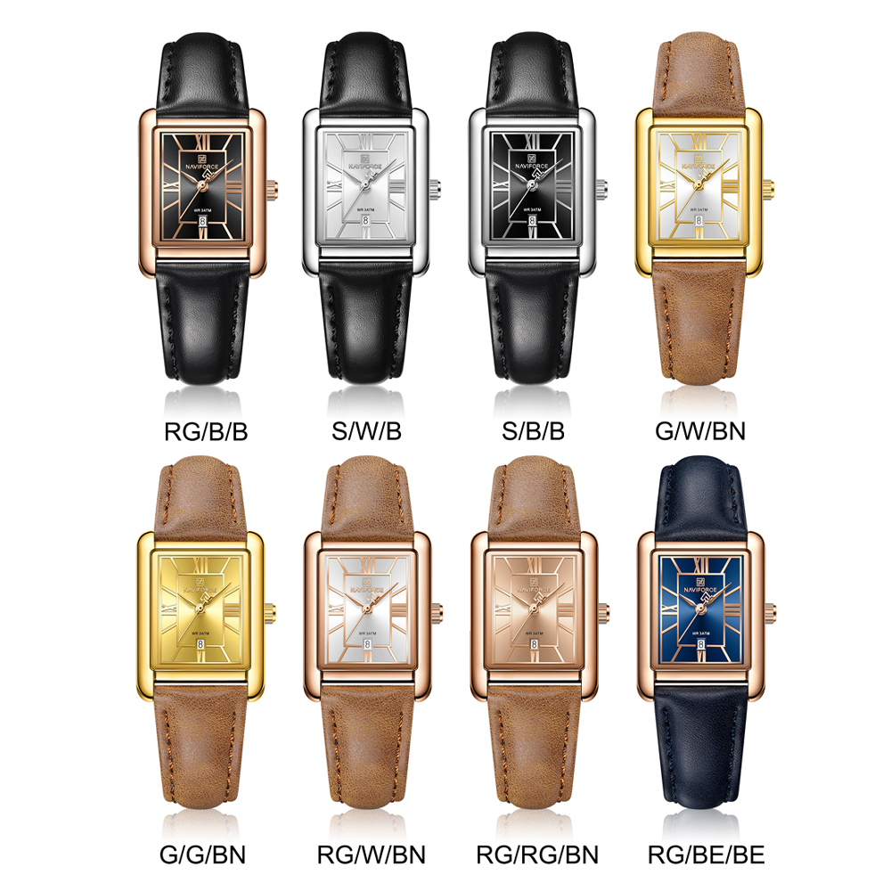 NAVIFORCE kadın zarif dikdörtg - Jewelry Like Watches incelemesi ve fiyatı