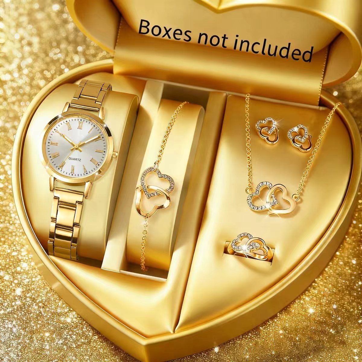 6 adet moda kadın Quartz saat  - Jewelry Like Watches incelemesi ve fiyatı