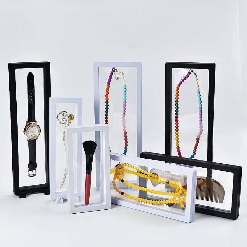 Siyah 10 adet, Şeffaf Yüzer Çe - Watch Display Box incelemesi ve fiyatı