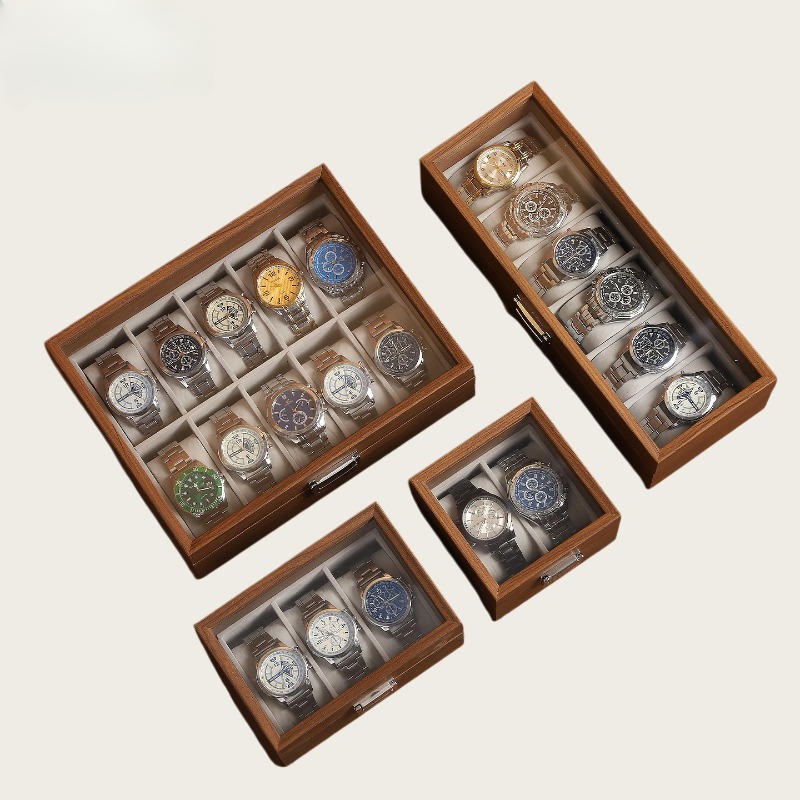 Ahşap Desenli Saat Kutusu 2/3/ - Watch Display Box incelemesi ve fiyatı