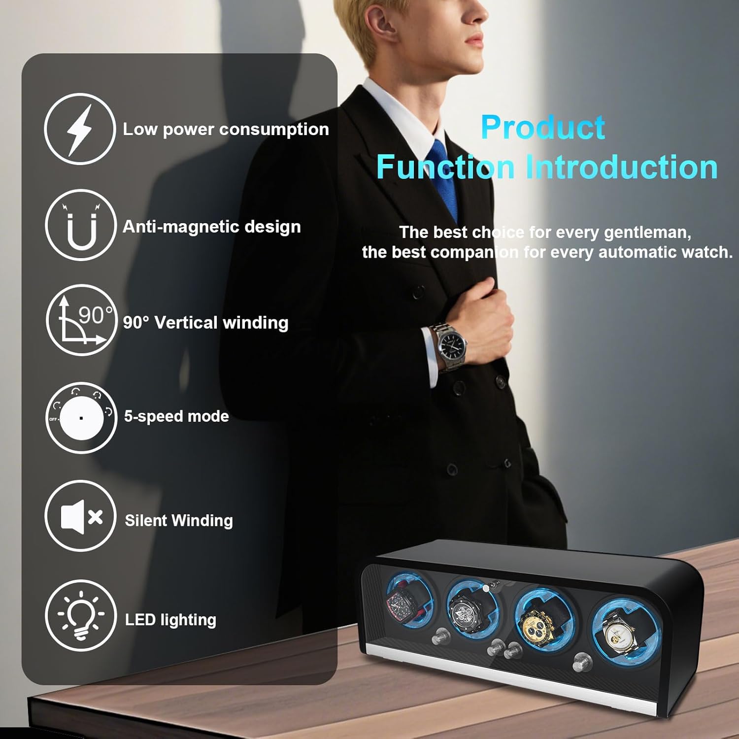 Otomatik Saatler için Saat Çal - Automatic Watch Winder incelemesi ve fiyatı