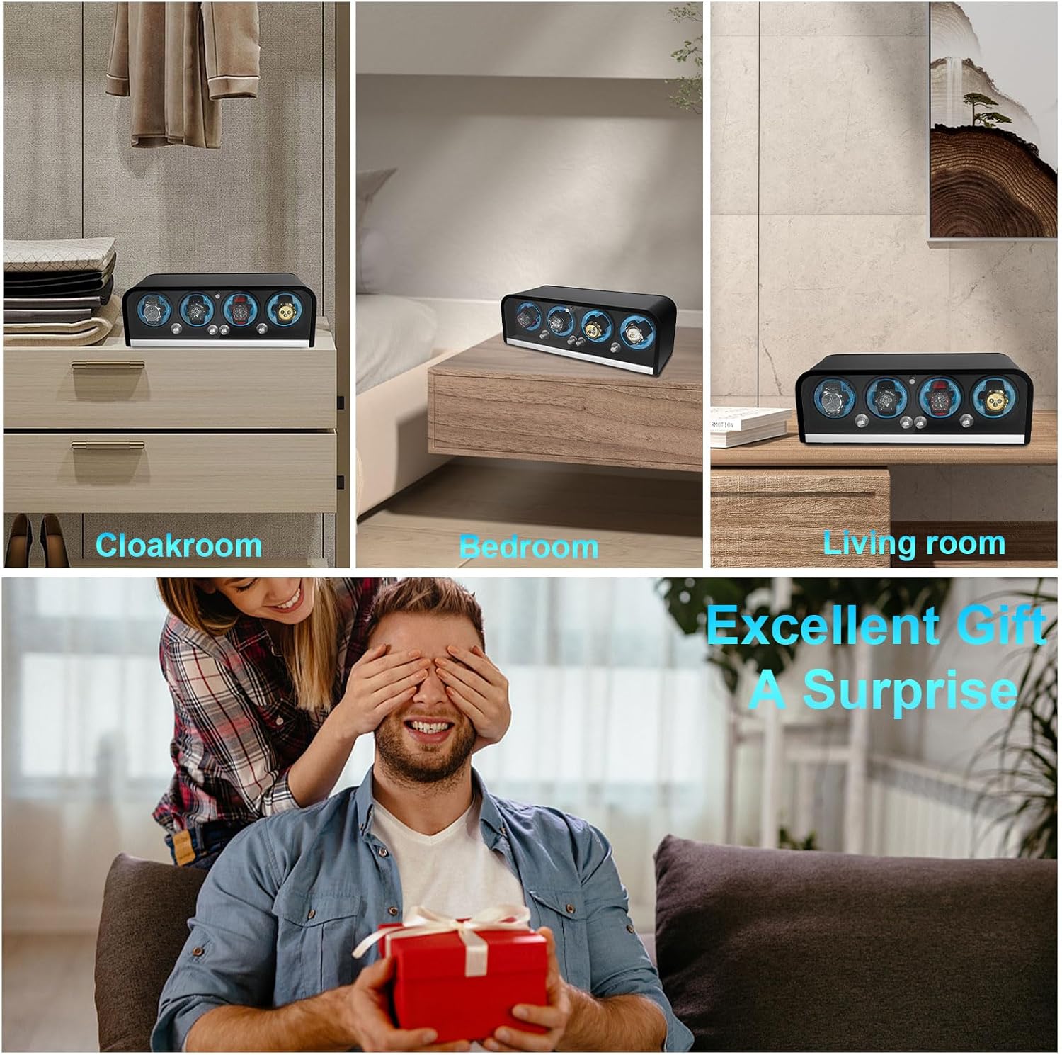 Otomatik Saatler için Saat Çal - Automatic Watch Winder incelemesi ve fiyatı
