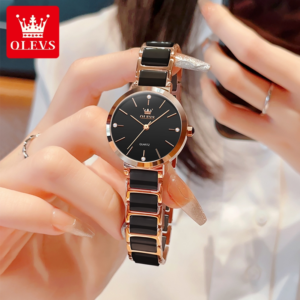OLEVS Kadın Saati 5877 Lüks Za - Jewelry Bracelet Watches incelemesi ve fiyatı
