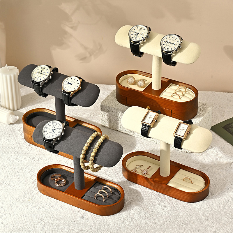 Oirlv katı ahşap saat organiza - Watch Display Box incelemesi ve fiyatı