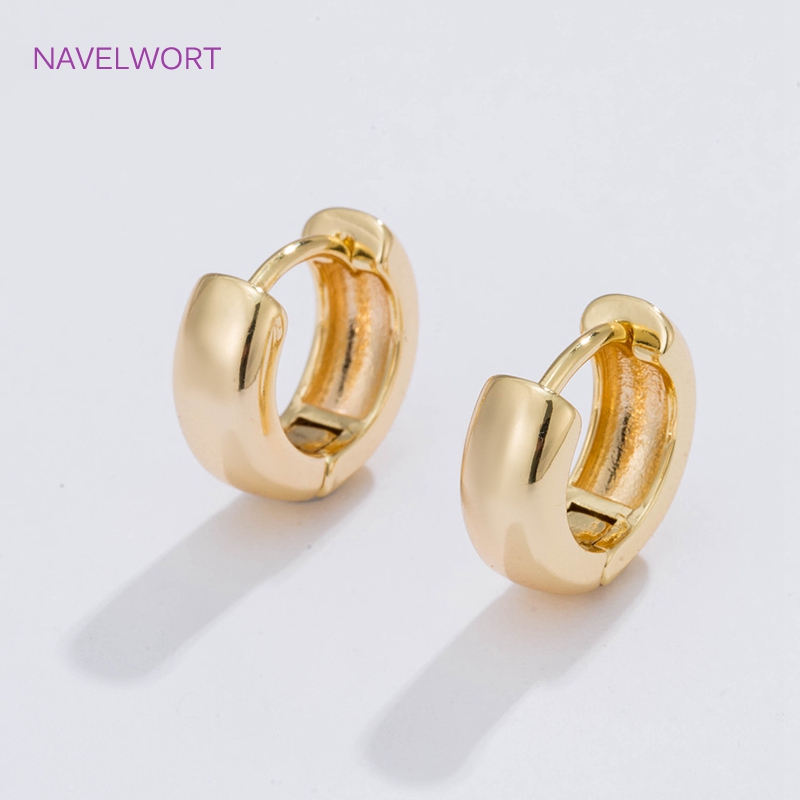 6 boyutları altın kaplama dair - Hoop Earrings incelemesi ve fiyatı