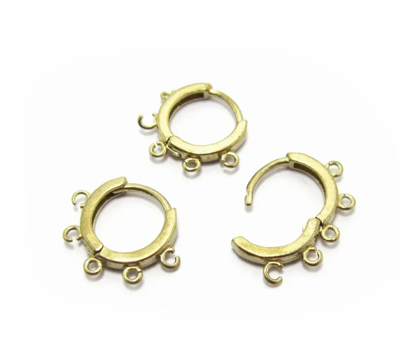 10 adet Pirinç Kulak Çemberler - Hoop Earrings incelemesi ve fiyatı