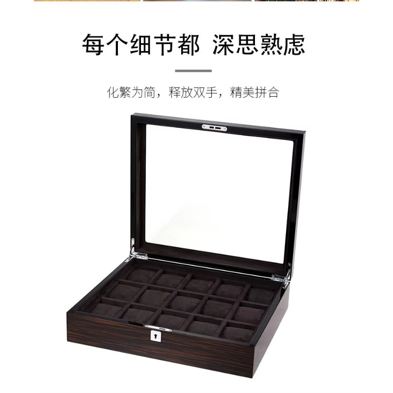 Hxl ahşap piyano cilası çok po - Watch Display Box incelemesi ve fiyatı