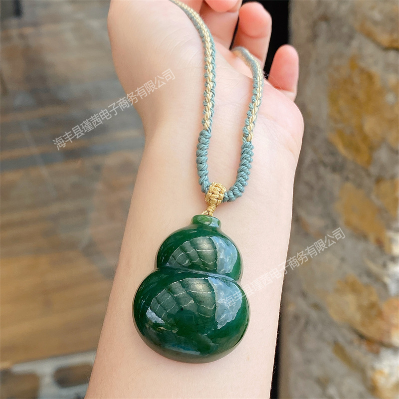 Doğal Hetian Yeşim Su Kabağı K - Jewelry & Watches Store incelemesi ve fiyatı