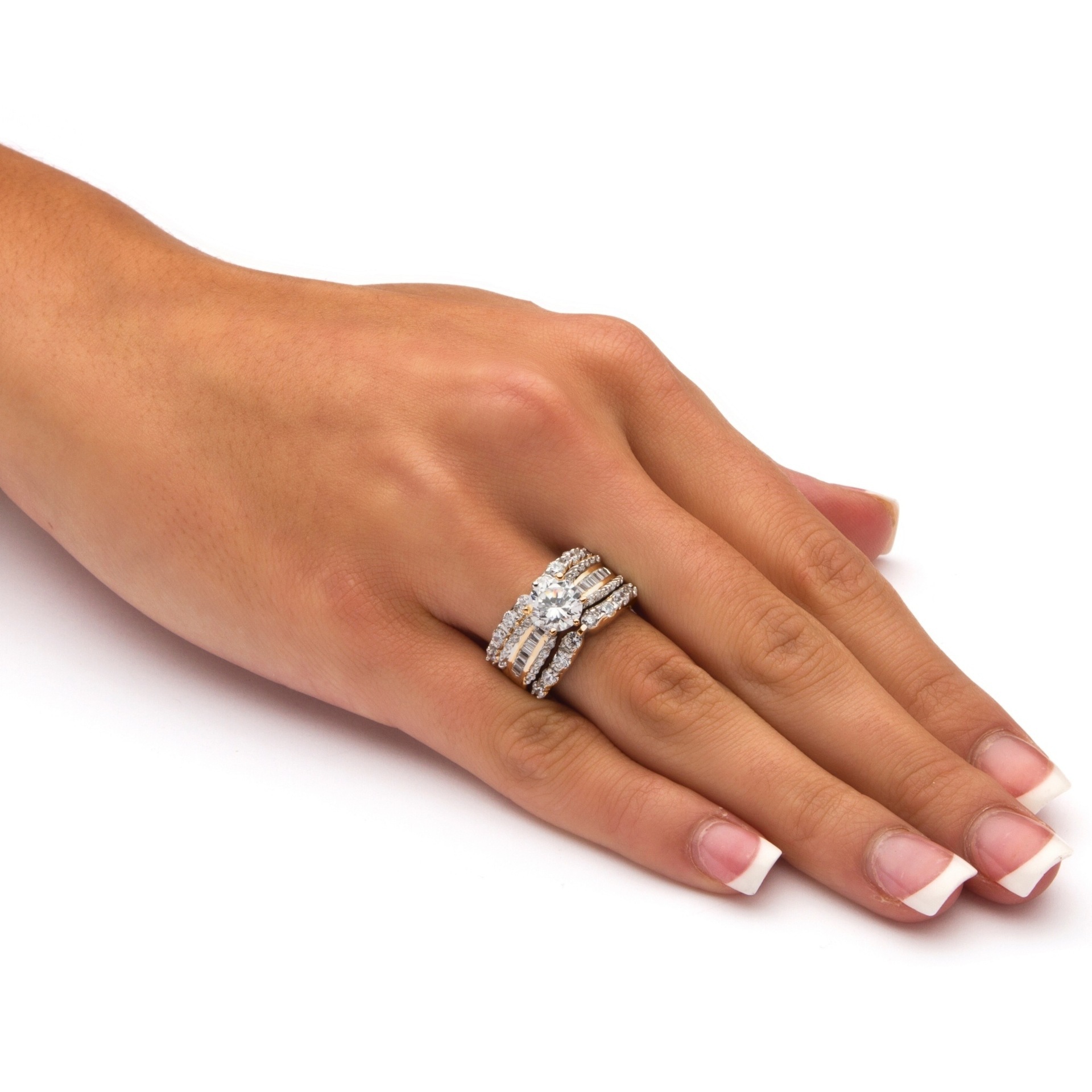2 adet 100% 18K altın alyans y - Diamond Stud Earrings incelemesi ve fiyatı