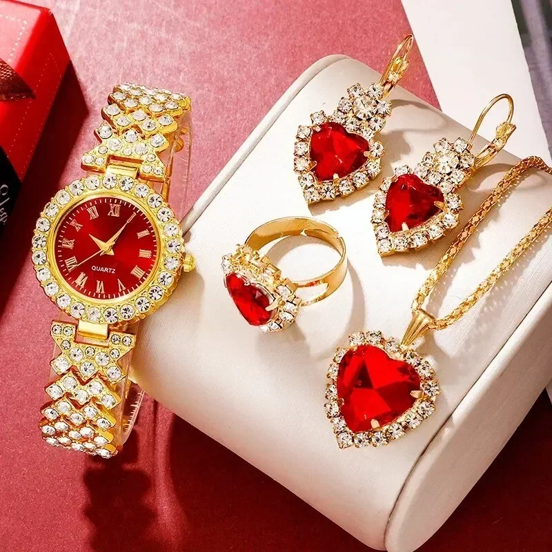 Altın lüks İzle kadınlar yüzük - Jewelry Like Watches incelemesi ve fiyatı