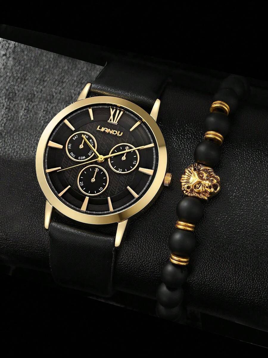 LIANDU LIANDU 1 Set Erkek Moda - Leather Bracelet incelemesi ve fiyatı