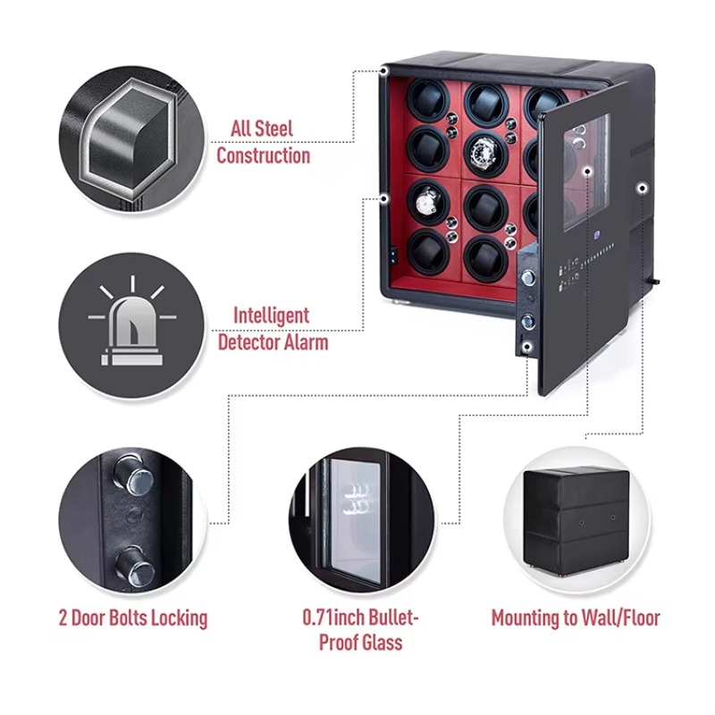 Lüks 12 Otomatik Rotorlu ve Mü - Automatic Watch Winder incelemesi ve fiyatı