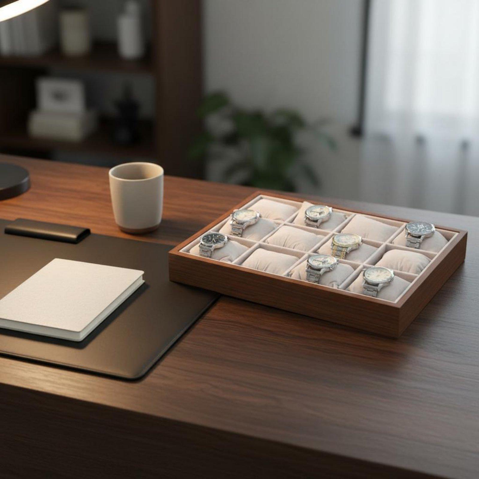 Saat ve Mücevher Kutusu Ahşap  - Watch Display Box incelemesi ve fiyatı