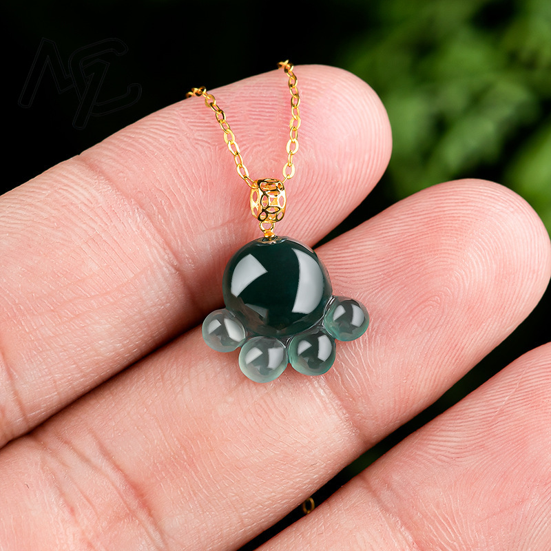 Doğal Gerçek Zümrüt Mavi Su Ye - Jewelry & Watches Store incelemesi ve fiyatı