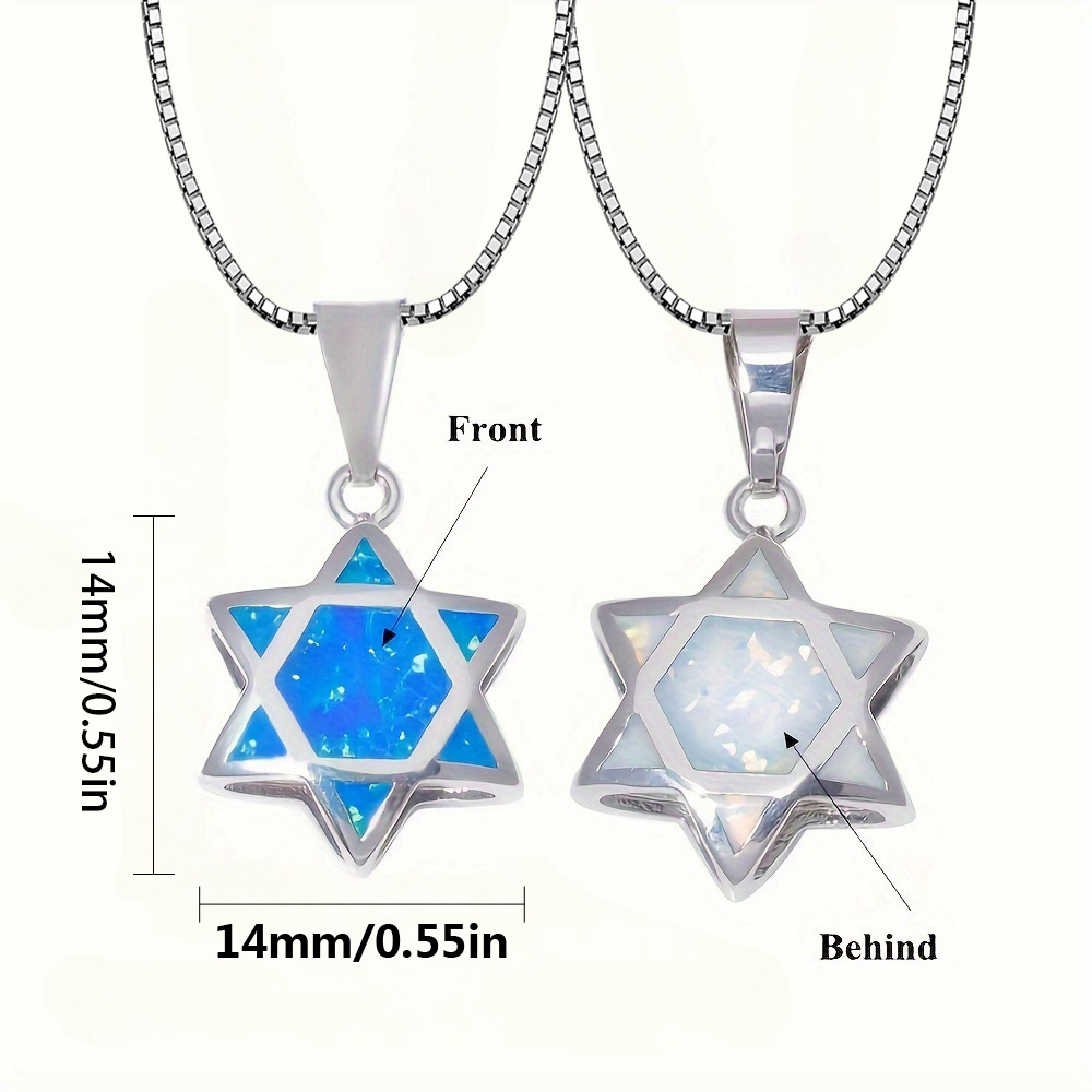 Davut Yıldızı Opal Kolye Ucu T - Jewelry & Watches Store incelemesi ve fiyatı