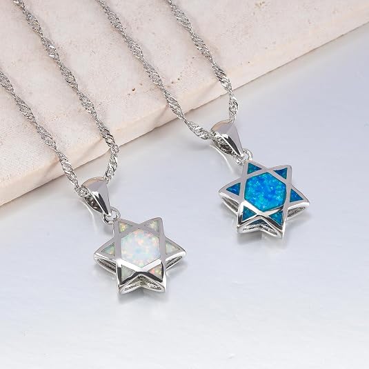 Davut Yıldızı Opal Kolye Ucu T - Jewelry & Watches Store incelemesi ve fiyatı