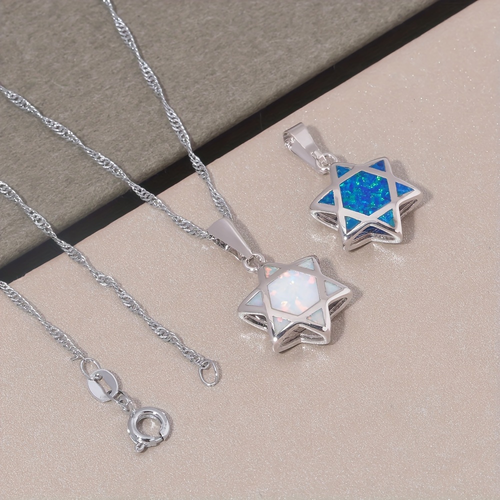 Davut Yıldızı Opal Kolye Ucu T - Jewelry & Watches Store incelemesi ve fiyatı